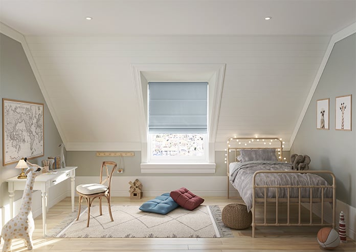 Mermaid, Abalone - Motorised Roman Blind - Image 8